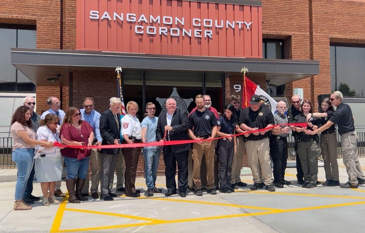 Sangamon County Coroner Ribbon-Cutting Ceremony