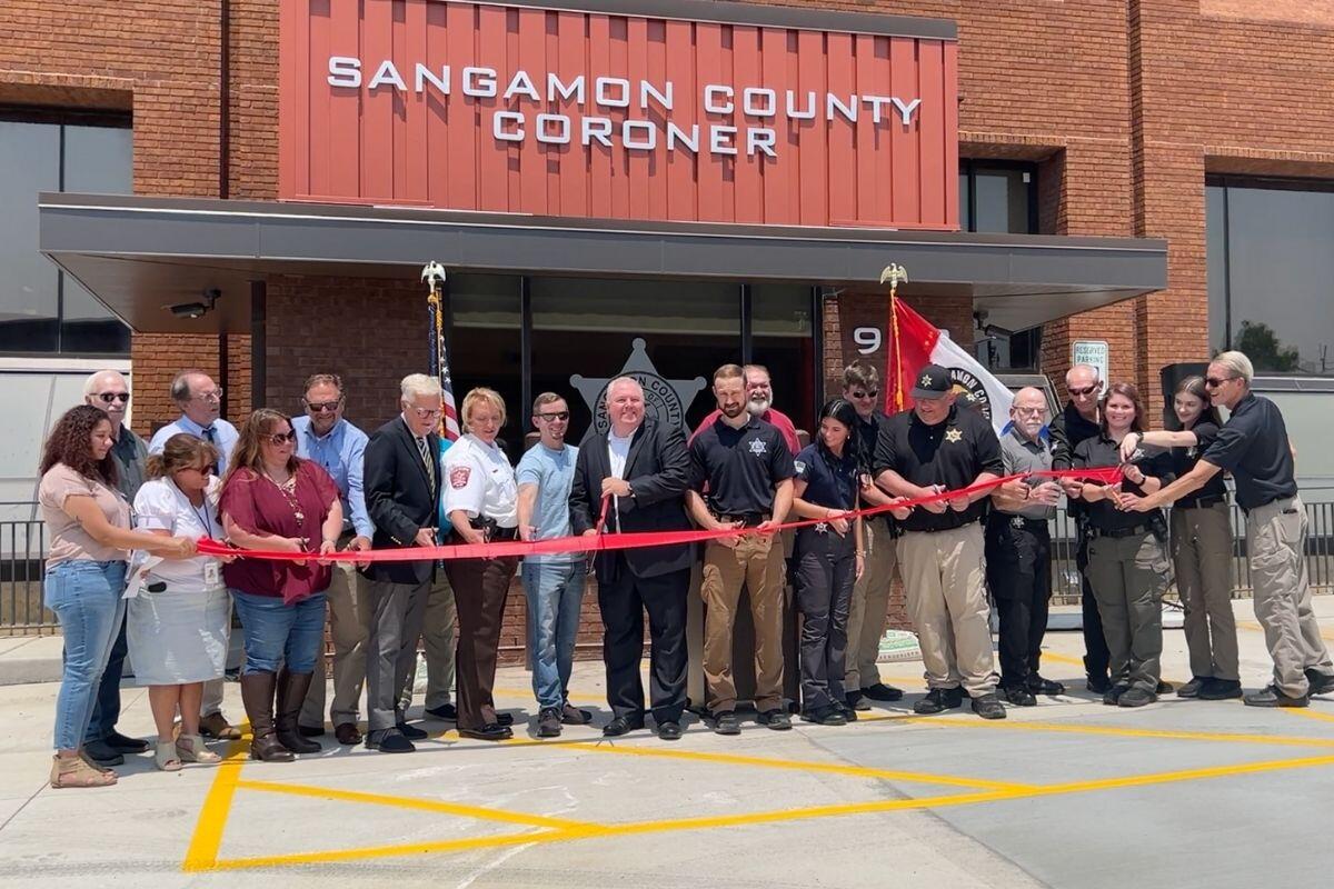 Sangamon County Coroner Ribbon-Cutting Ceremony