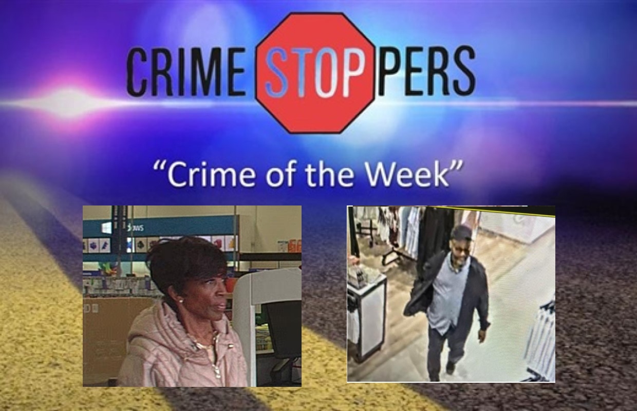 These suspects are wanted in a series of transactions using stolen credit cards.