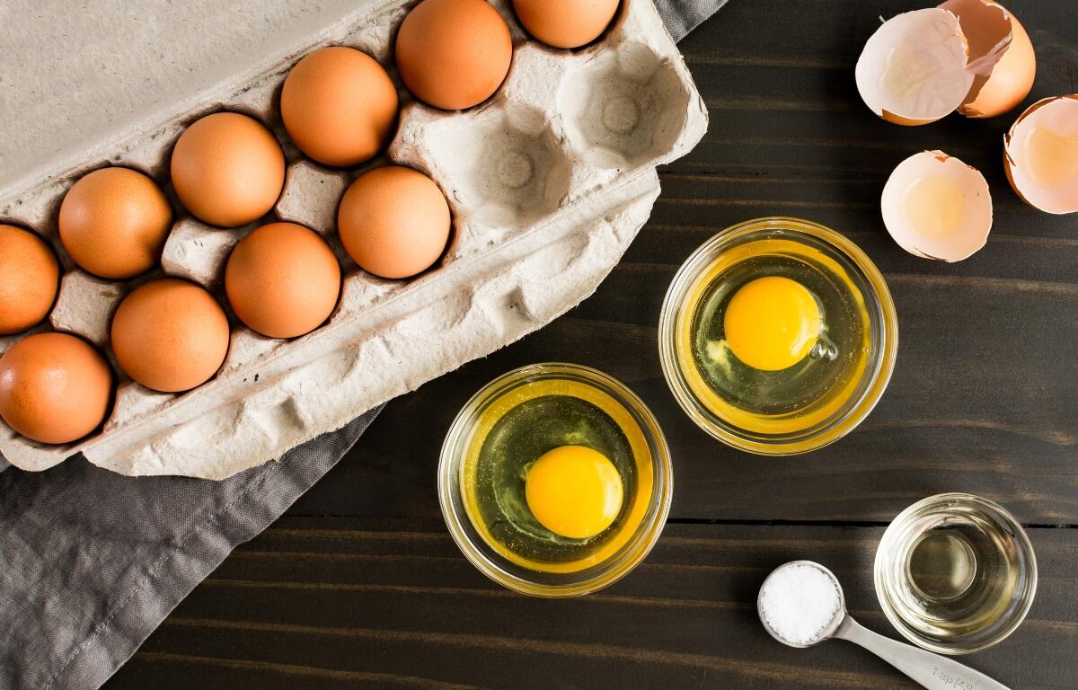 organic eggs shutterstock