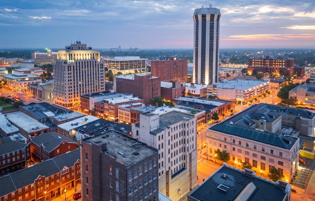 springfield skyline shutterstock