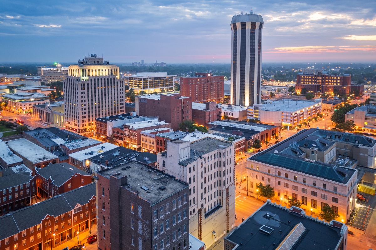 springfield skyline shutterstock