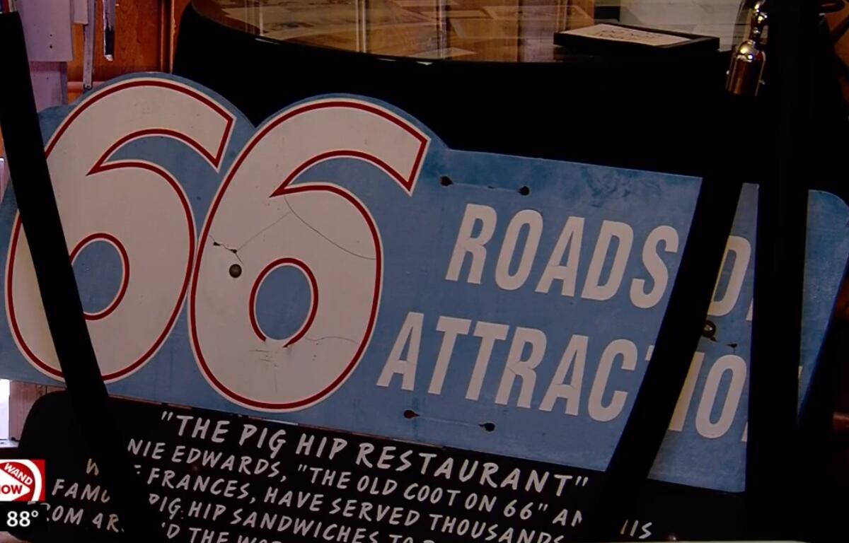 Route 66 sign