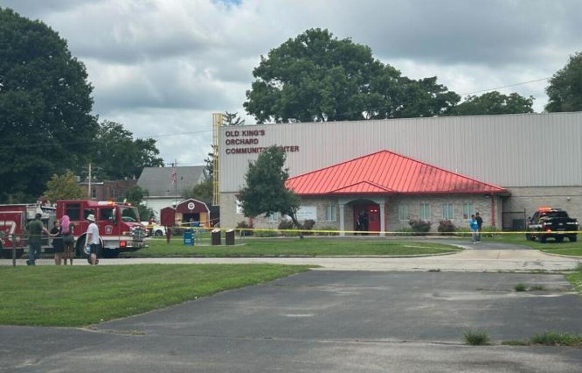 One person was shot at this community center in Decatur.