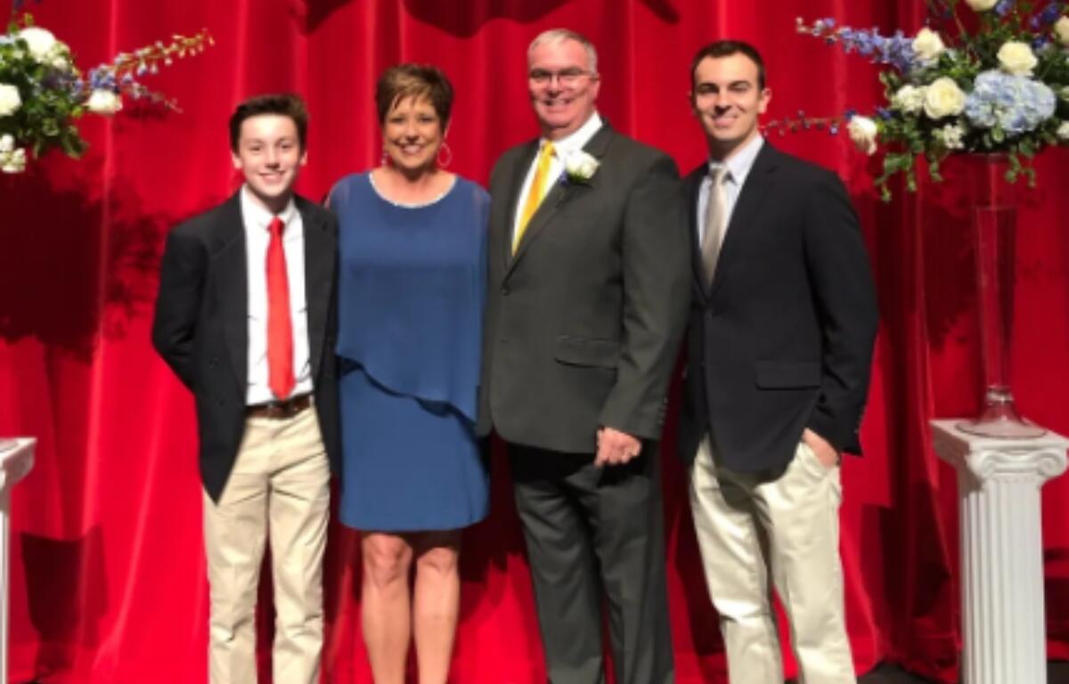 Ald. Ralph Hanauer and his family