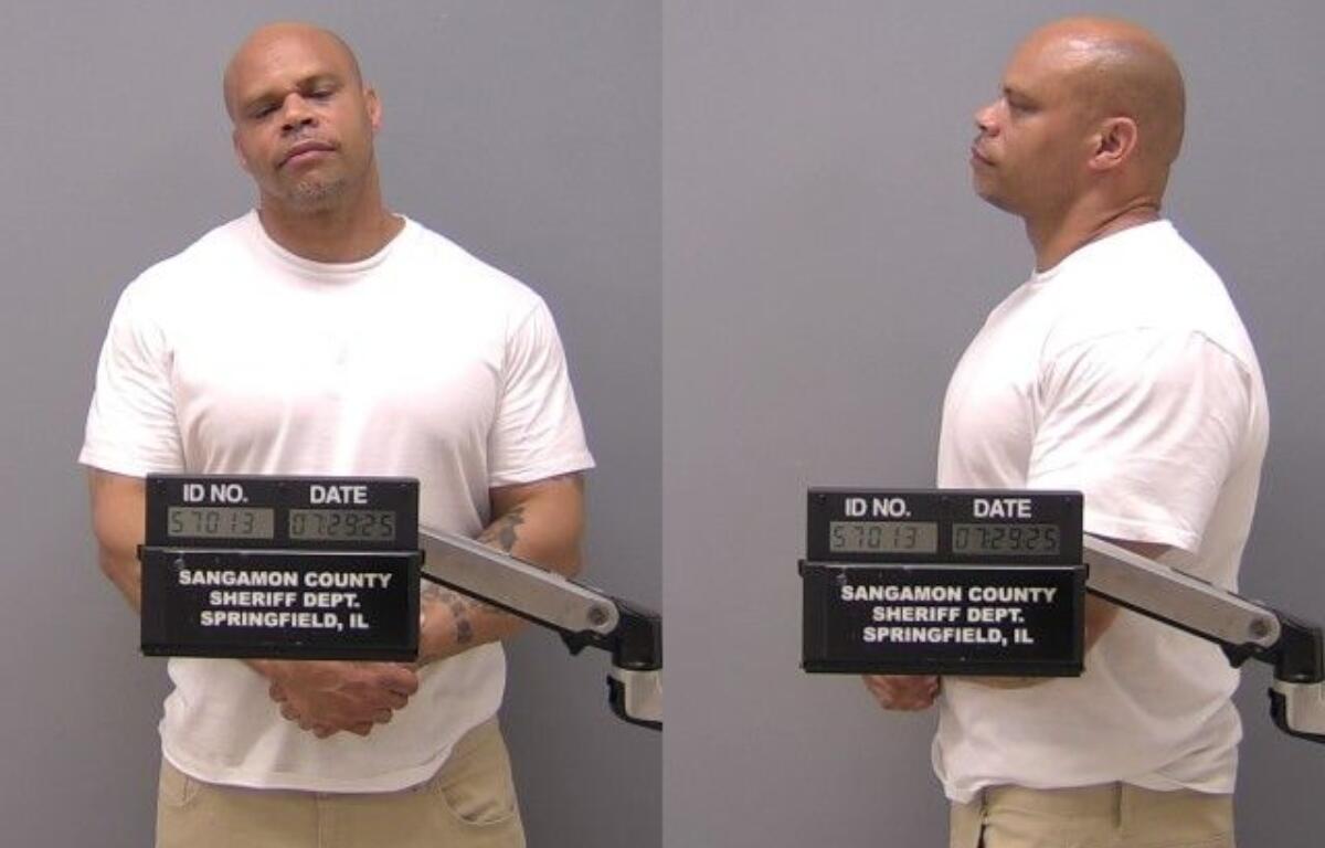 Gary Freeman mugshot from Sangamon County Jail