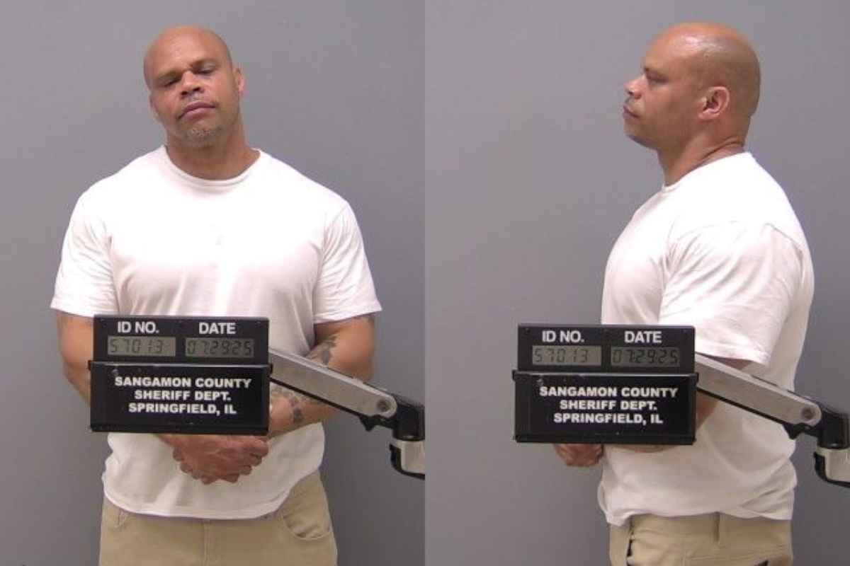 Gary Freeman mugshot from Sangamon County Jail