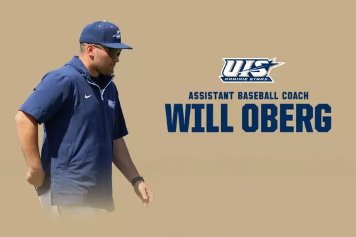 Will Oberg, UIS assistant baseball coach,