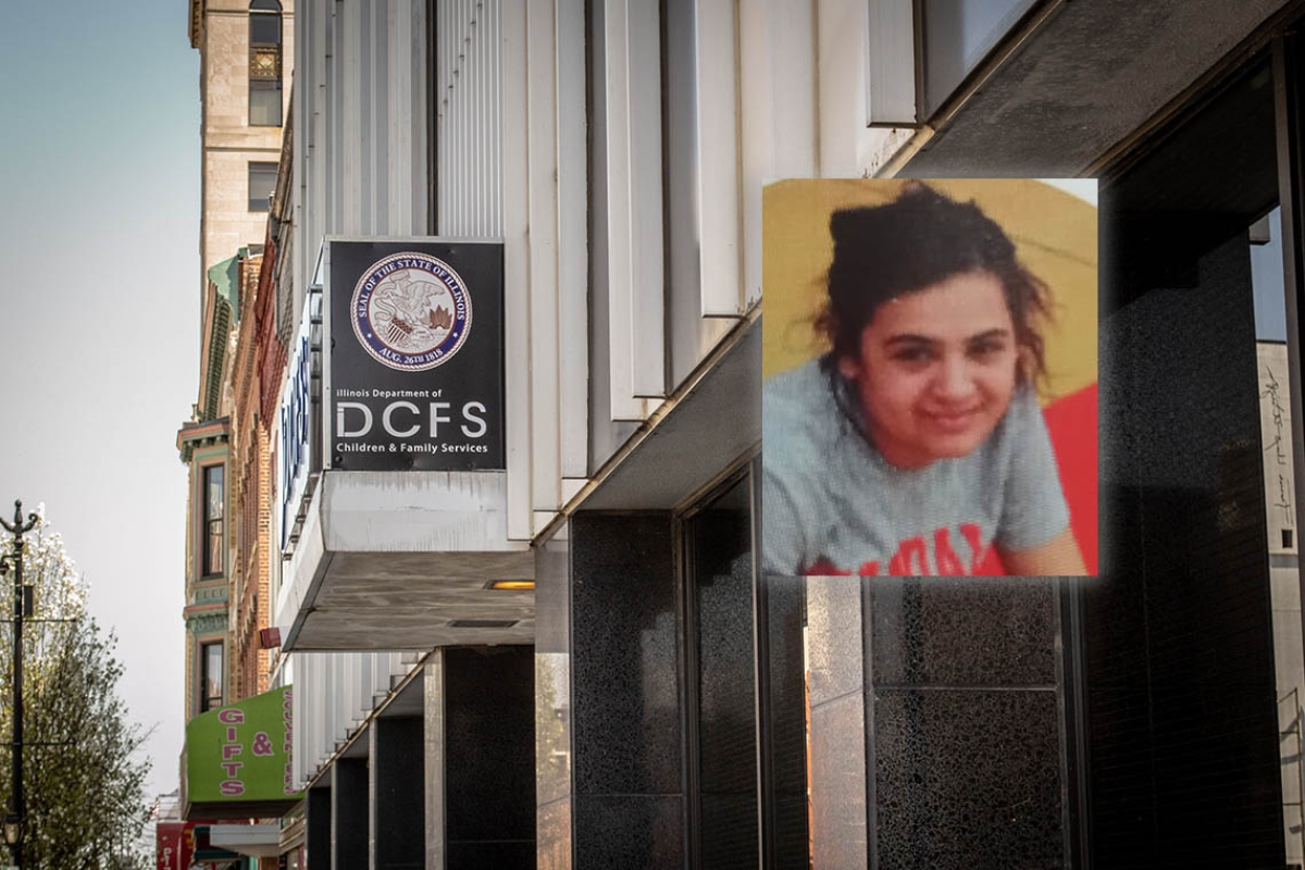 The Illinois Department of Children and Family Services has hired the former caseworker for Mackenzi Felmlee, pictured, who mysteriously died in her foster home. (Capitol New Illinois file photo)
