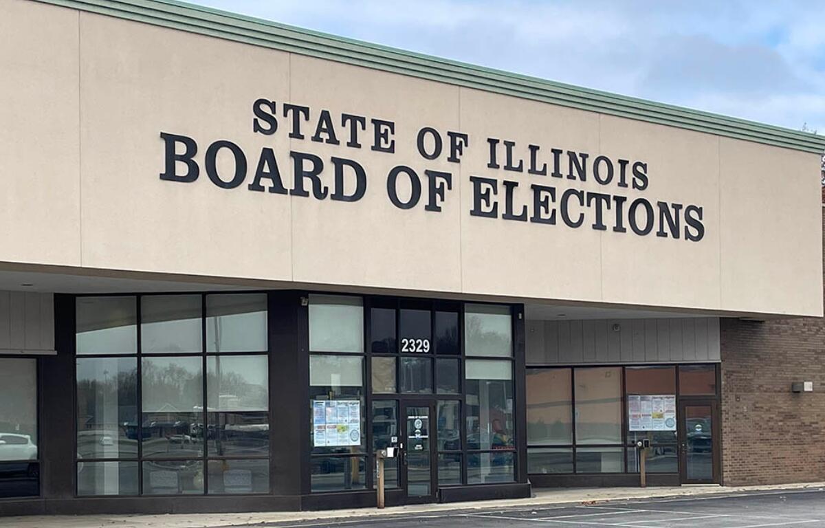 The Illinois State Board of Elections office is pictured in Springfield. (Capitol News Illinois file photo)
