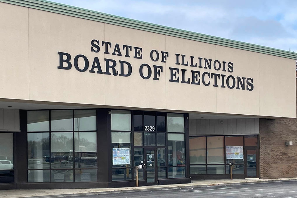 The Illinois State Board of Elections office is pictured in Springfield. (Capitol News Illinois file photo)