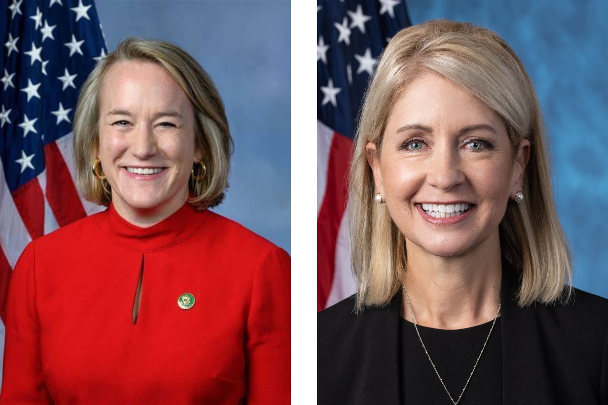 U.S. Reps. from Springfield, Nikki Budzingki (left) and Mary Miller (right).