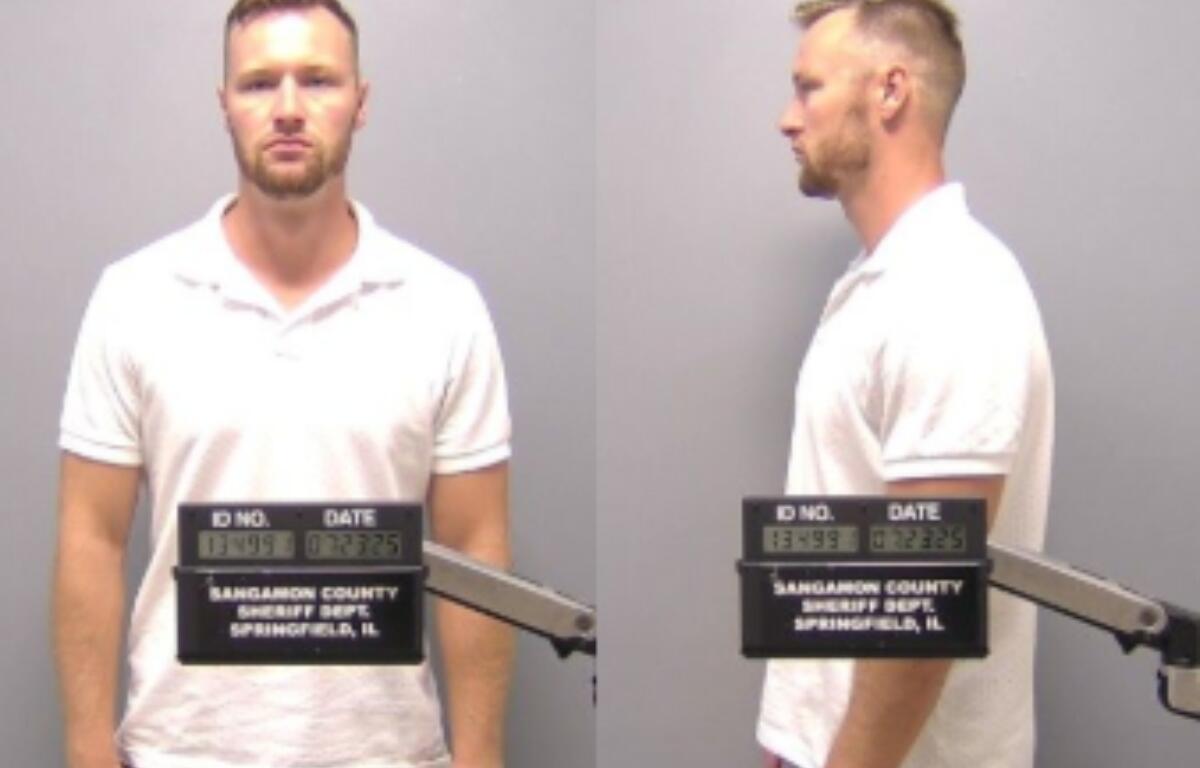 Mugshot of Taylor Staff, convicted of sexually assaulting women while working as a Springfield Police Officer