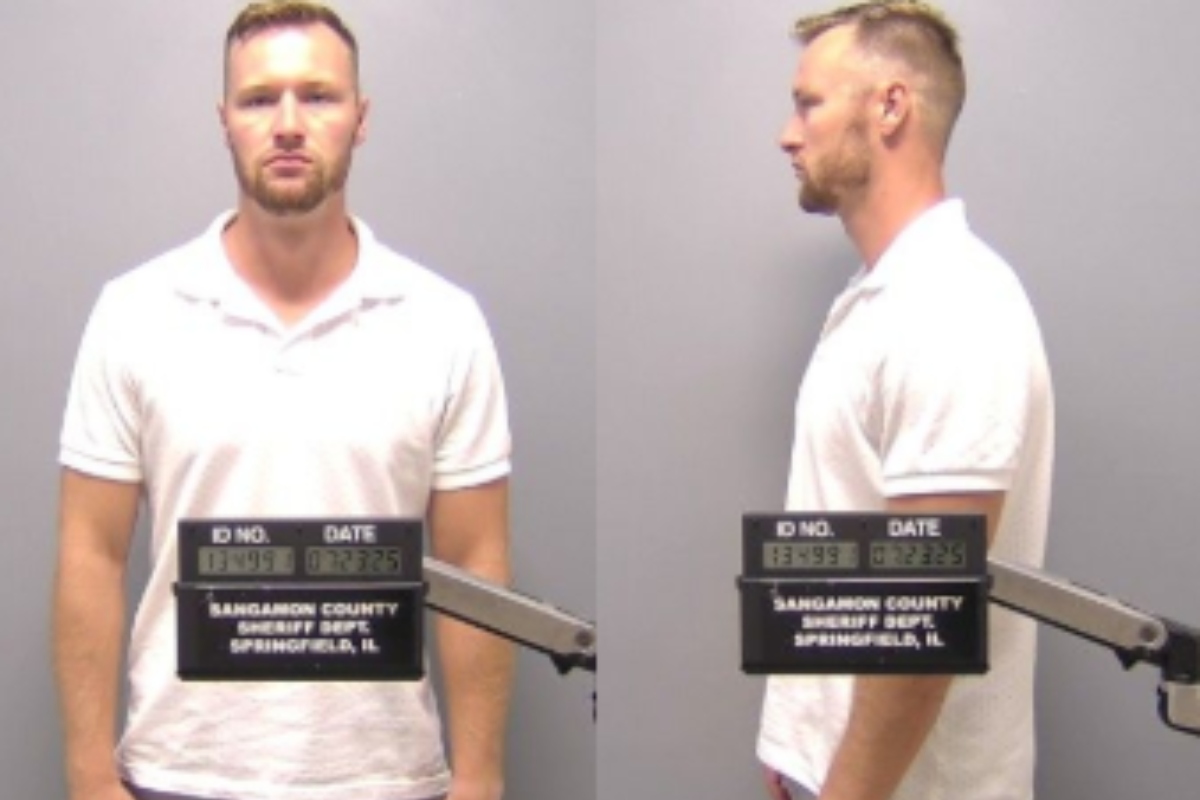 Mugshot of Taylor Staff, convicted of sexually assaulting women while working as a Springfield Police Officer