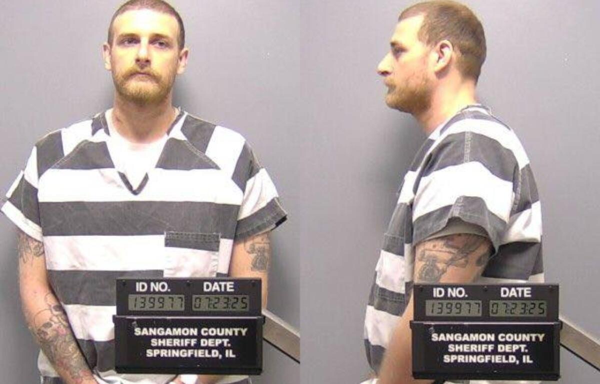 Sean Grayson's new Sangamon County Jail mugshot