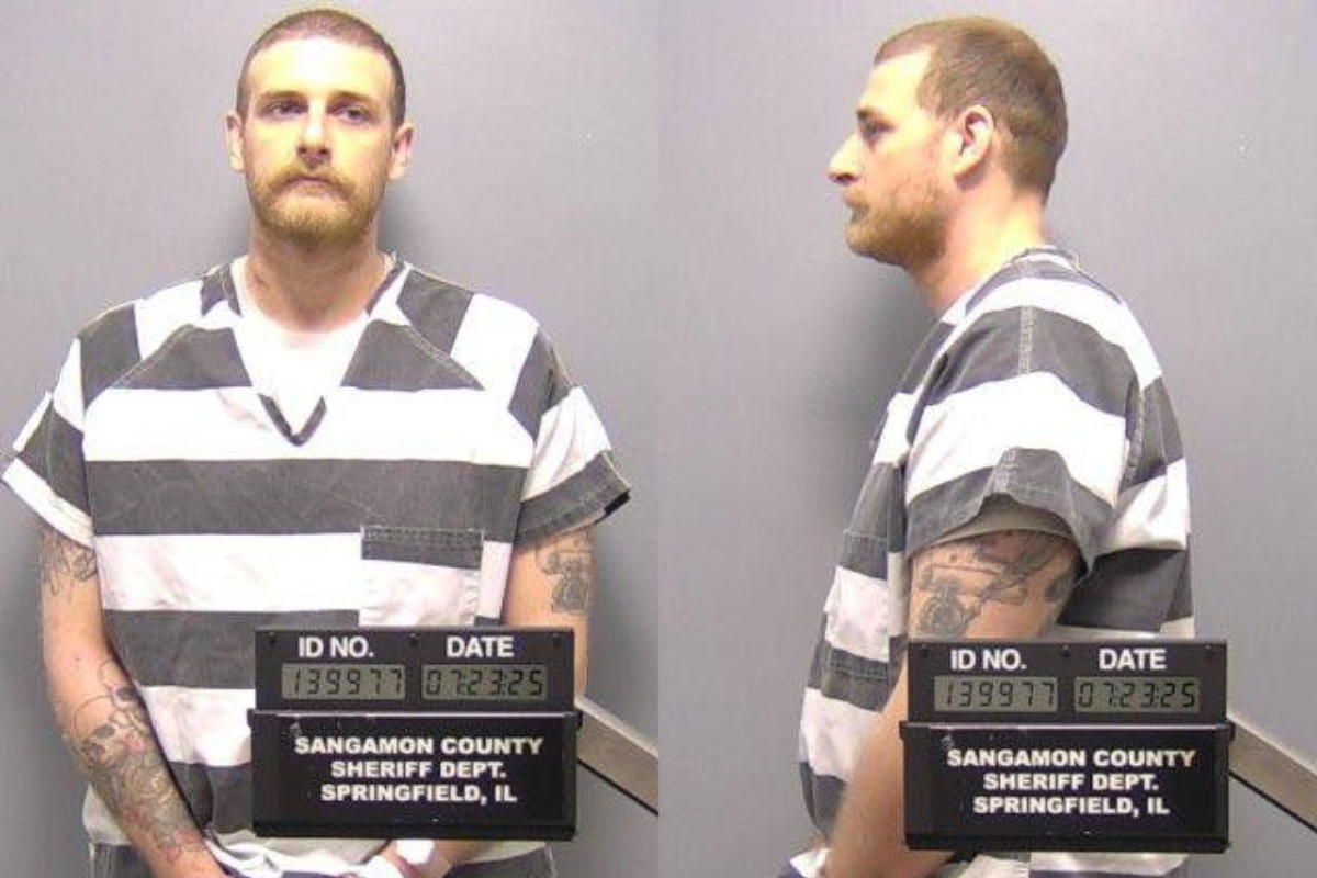 Sean Grayson's new Sangamon County Jail mugshot