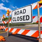 road closed signs in Illinois