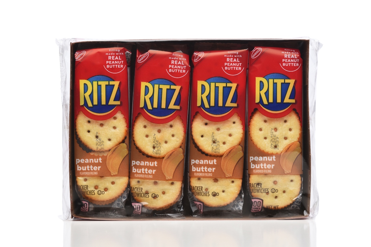 Ritz Peanut Butter sandwich crackers