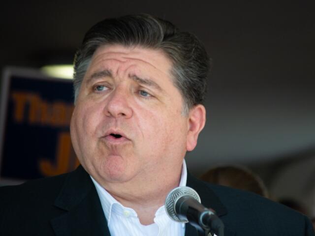 Gov. JB Pritzker takes questions during a news conference Thursday, Aug. 14, 2025, in Springfield. (Capitol News Illinois photo by Jerry Nowicki)