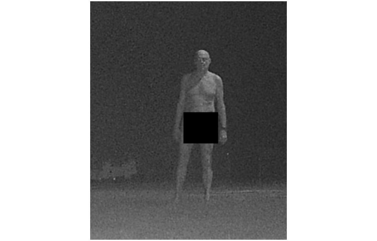 A doorbell camera photo of David Jordan.
