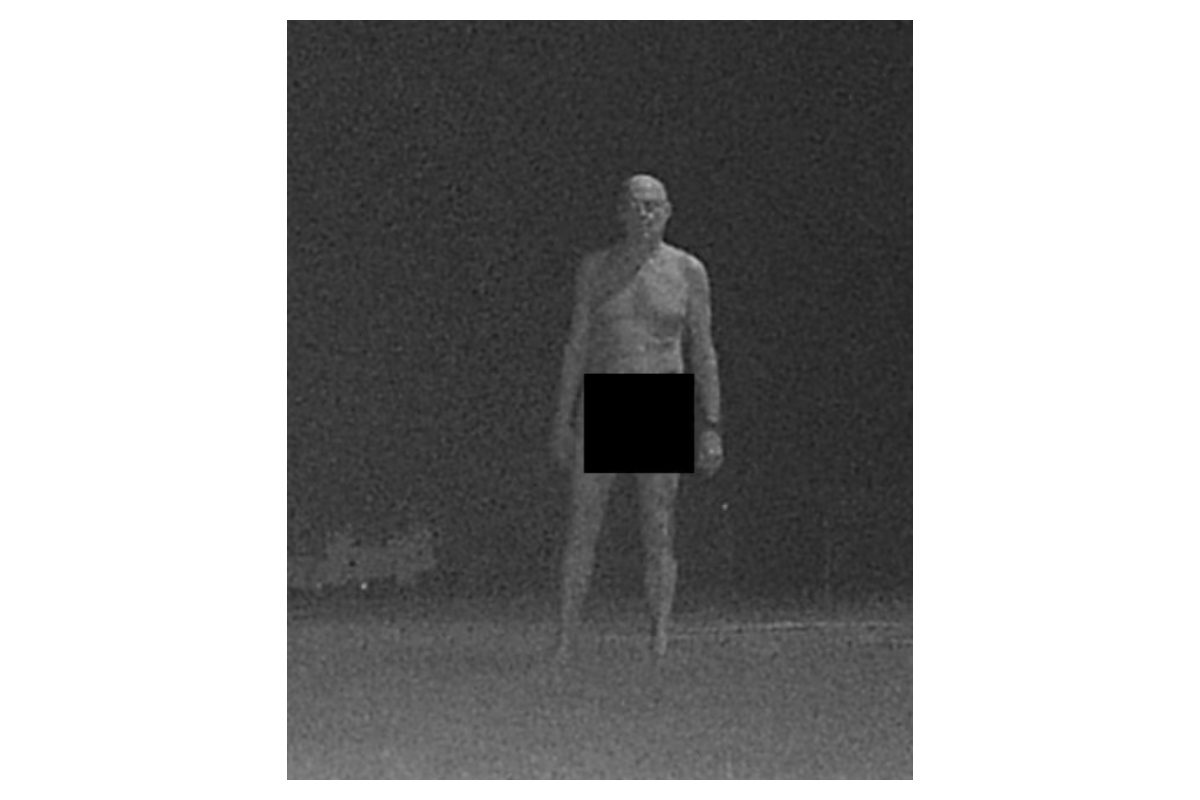 A doorbell camera photo of David Jordan.