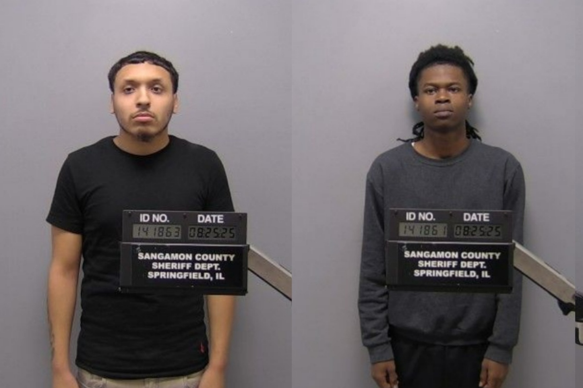 Angel Cintron (left) and Davonte Williams (right)