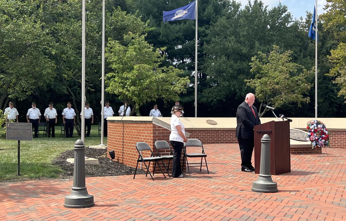 Commemoration Ceremony at Camp Butler