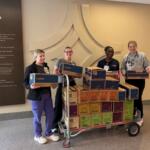 Girl Scouts of Central Illinois donated Girl Scout cookies to frontline health care workers at Springfield Memorial Hospital as part of Operation Cookie Share.