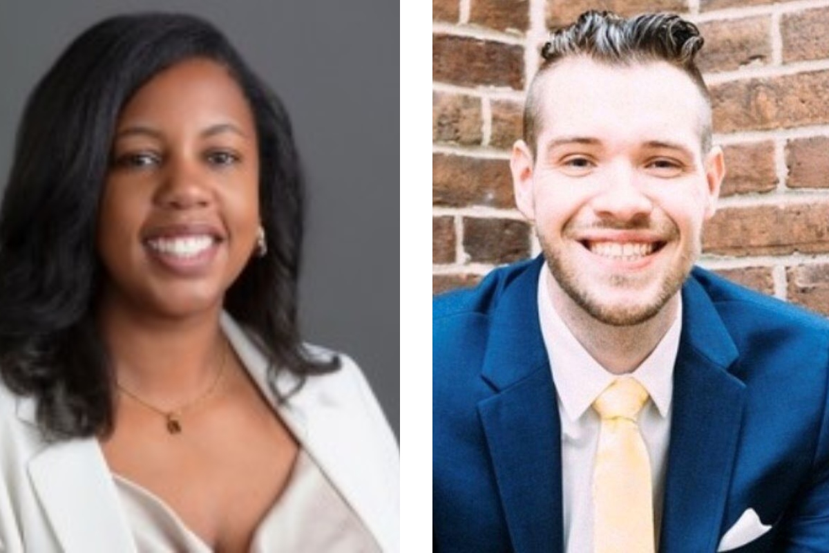Haley Williams (left) and Sean Pritchard (right) have resigned their jobs with the City of Springfield. (Capitol City Now illustration)