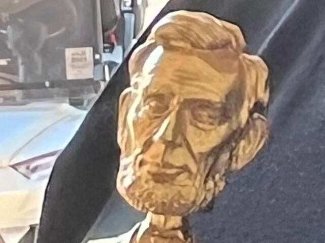 The "Golden Abe" Award at the Illinois State Fair.