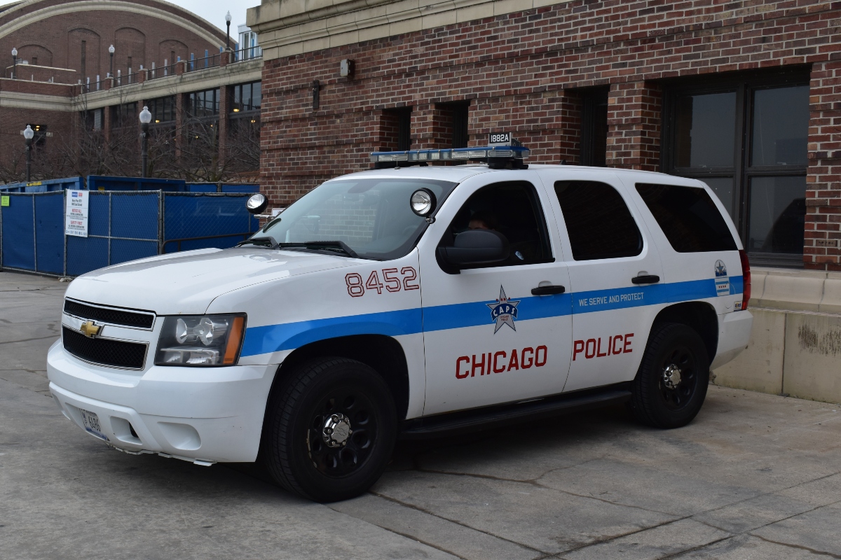 Chicago Police squad car