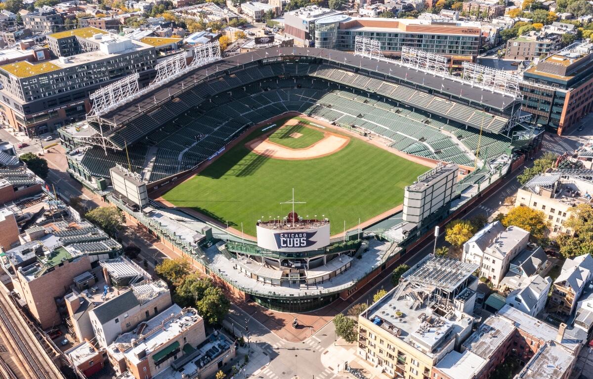 Wrigley Field in Chicago
