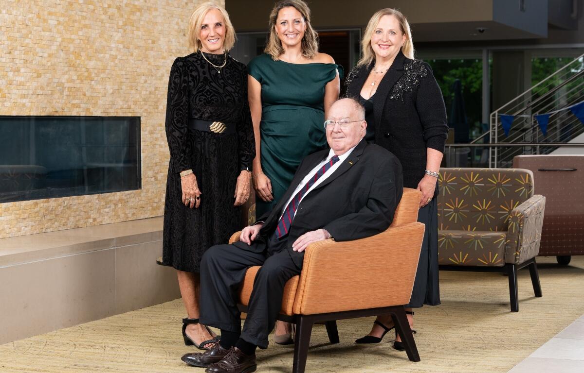Left to Right: Joyce Nardulli, Mallory Wescott, Robert Carter, Tami Silverman