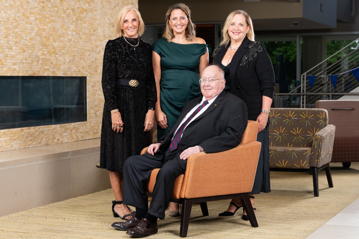 Left to Right: Joyce Nardulli, Mallory Wescott, Robert Carter, Tami Silverman