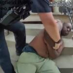 A screenshot of Springfield Police Bodycam video of a recent "Use of Force" indicent.