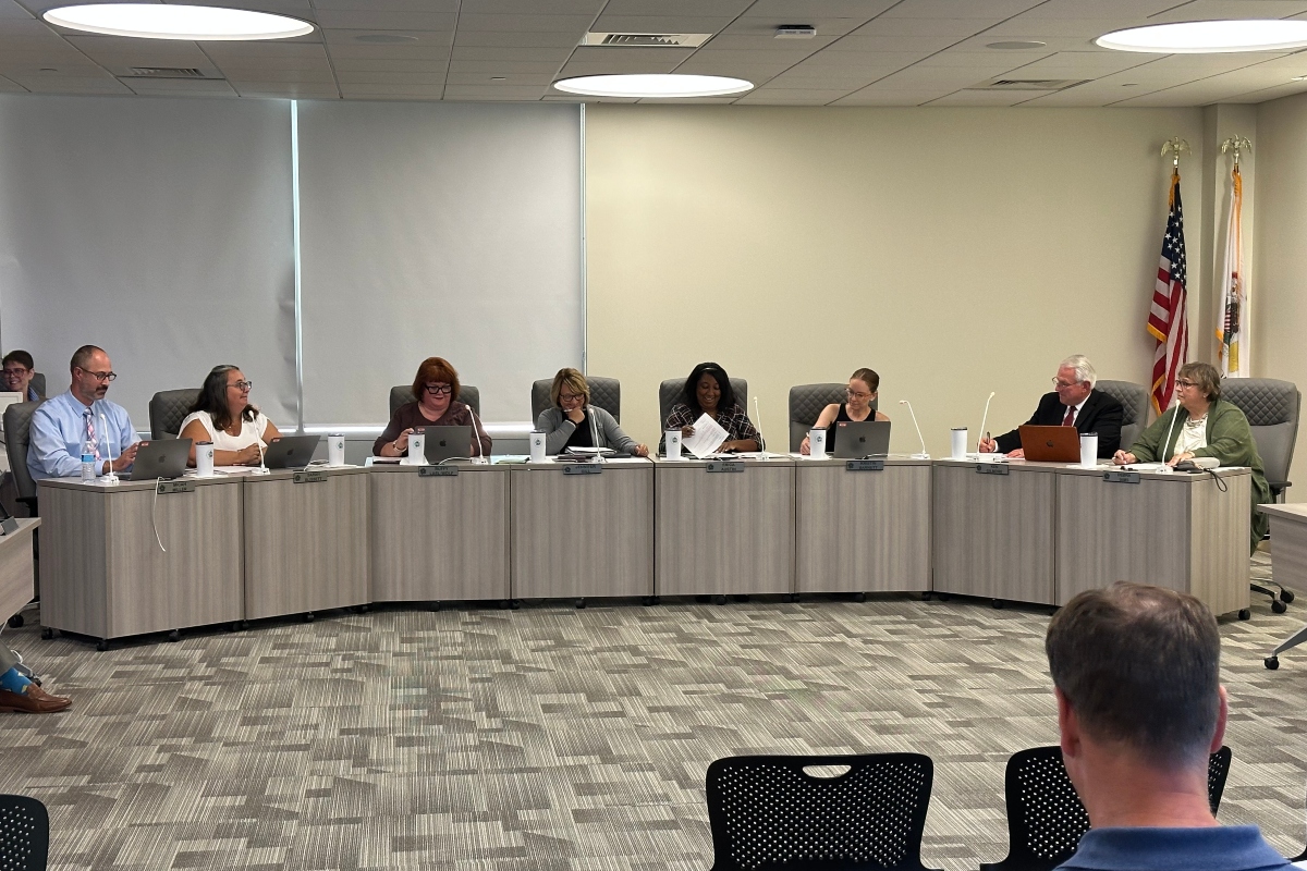 The Springfield Public School Board met Tuesday night