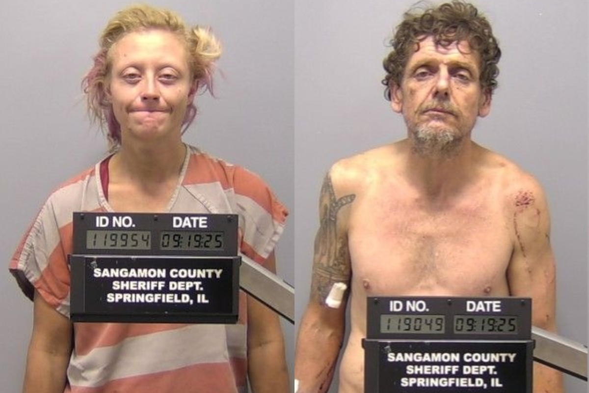 Maria Genovese (left) and Daniel Gregg were arrested September 18 after allegedly breaking into, and causing damage at, Viper Mine.