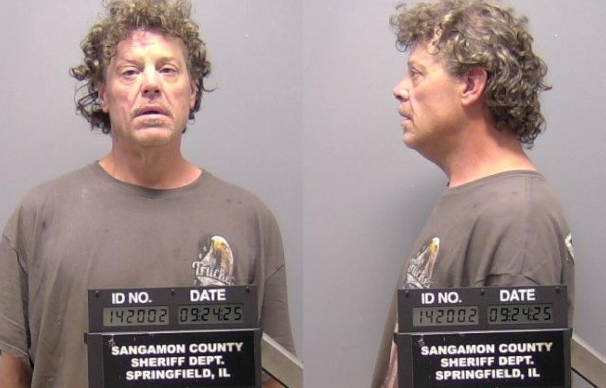 Jesse Blades was arrested on burglary and other charges -- found by Sangamon Co. sheriff's deputies using a new drone.