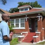 Frank Moore felt the sting of the state's tax sale laws when he lost his home after a mix-up over unpaid property taxes. He now has it back after cutting a deal with the company who bought his taxes. (Credit: Victor Hilitski/For Illinois Answers Project)