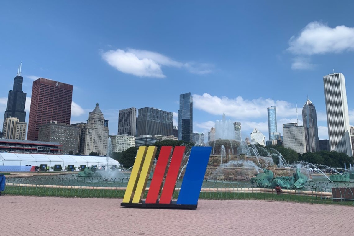 Grant Park in Chicago hosted three NASCAR Cup Series races that were partially funded by grants from the Illinois Department of Commerce and Economic Opportunity. (Capitol News Illinois photo by Ben Szalinski)