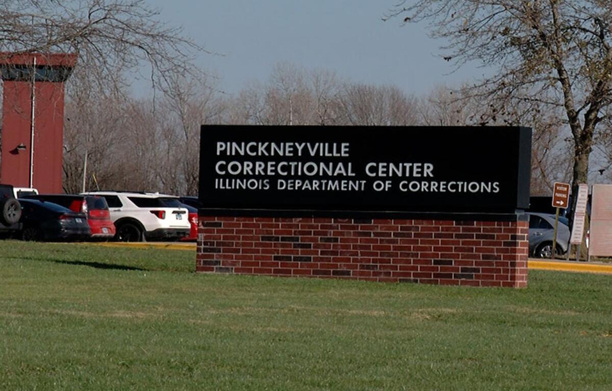 Pinckneyville Correctional Center is pictured in southern Illinois. (Capitol News Illinois photo by Andrew Campbell)