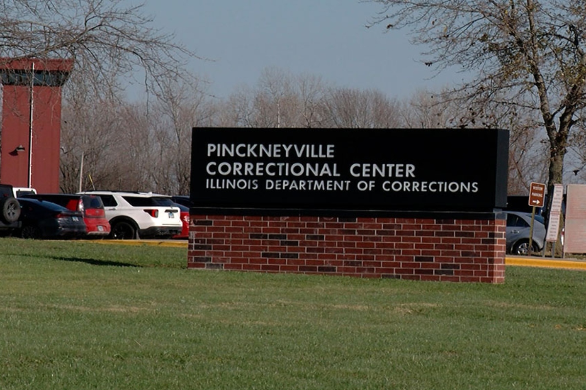 Pinckneyville Correctional Center is pictured in southern Illinois. (Capitol News Illinois photo by Andrew Campbell)