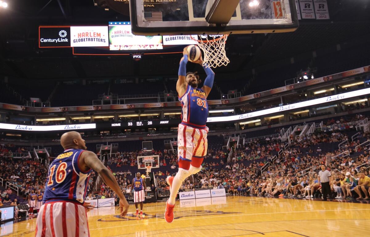 The Harlem Globetrotters will play in Springfield Jan. 8, 2026.