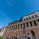 Memorial Stadium at the University of Illinois.