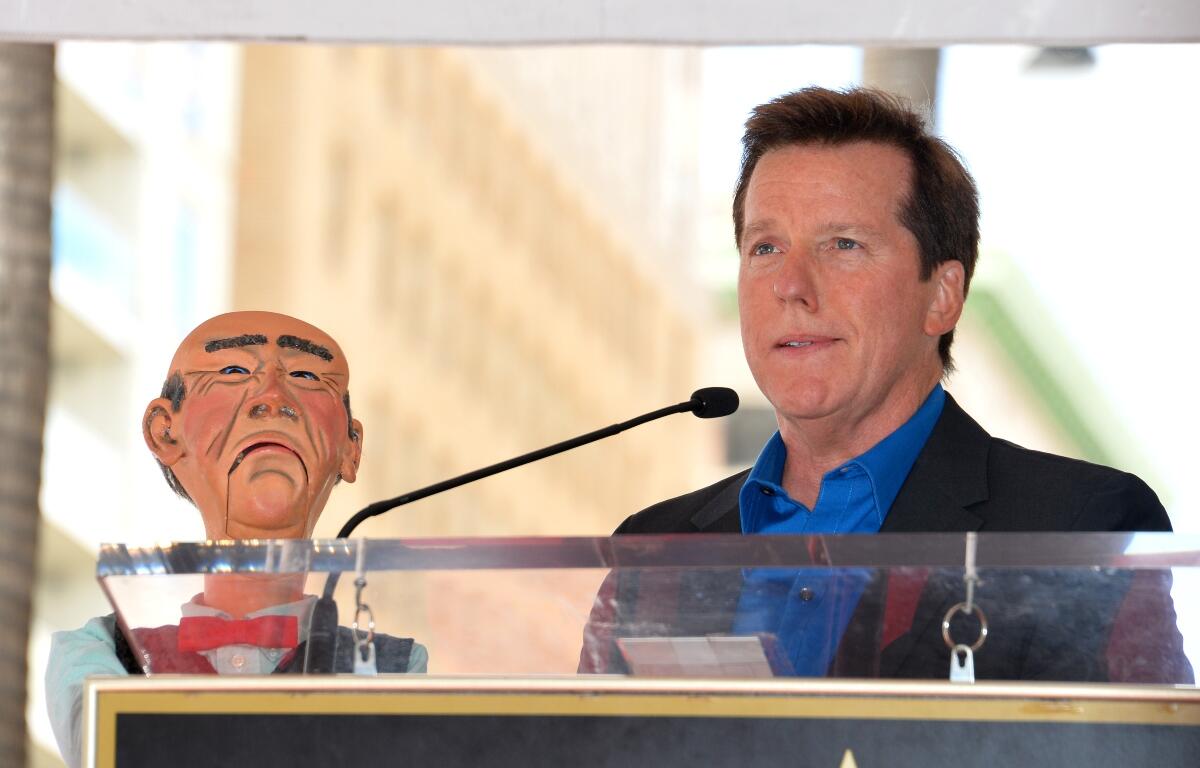 Jeff Dunham, and probably Walter, will perform at the Bank of Springfield Center April 11, 2026.