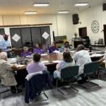 Springfield Ward 2 Alderman Shawn Gregory, standing, speaks to the Oct. 15, 2025 meeting of the Massey Commission.