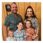 Members of Darren Bailey's son's family.