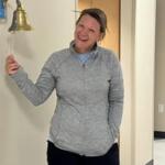 Amanda Meyer celebrates successfully beating cancer.