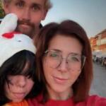 Tabitha Freeman, left, and her family.