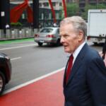 Former Illinois House Speaker Michael Madigan exits Chicago's Dirksen Federal Courthouse on June 13 after receiving a 7 ½-year sentence for corruption. The former speaker reported to a federal prison in West Virginia on Monday, eight months after a jury convicted him on 10 of 23 counts of corruption, including bribery, in February. (Capitol News Illinois photo by Andrew Adams)
